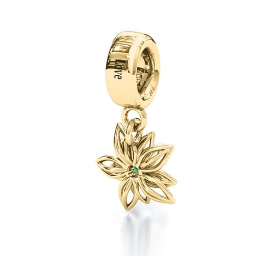 Lotus in Full Bloom Bracelet Charm