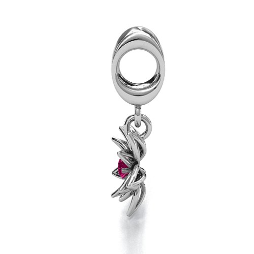 Lotus in Full Bloom Bracelet Charm