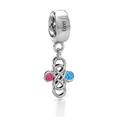 Sisters Forever Bracelet Charm