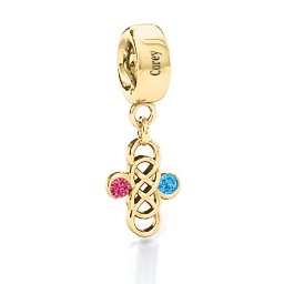 Sisters Forever Bracelet Charm