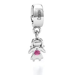 Perfect Woman Bracelet Charm – 10K Yellow Gold with Emerald