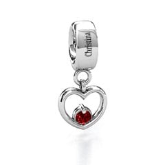 Heart Nest Bracelet Charm