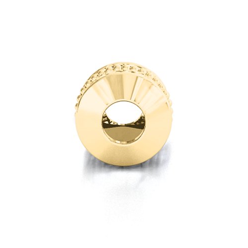 Hearts Aligned Bracelet Charm – 10K Yellow Gold