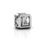 Love Cube Bracelet Charm – Sterling Silver