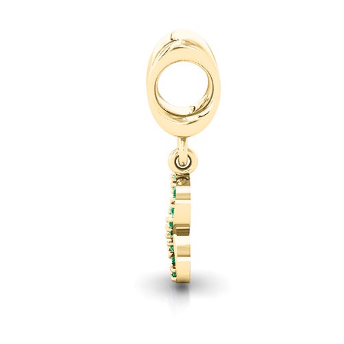 Infinity Bracelet Charm with Stones