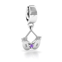 Smitten for Mittens Bracelet Charm
