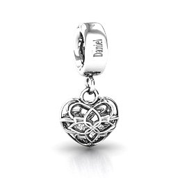 Beautiful Blossom Caged Bracelet Charm