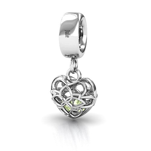 Beautiful Blossom Caged Bracelet Charm