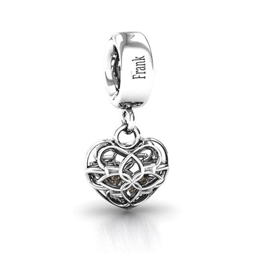 Beautiful Blossom Caged Bracelet Charm