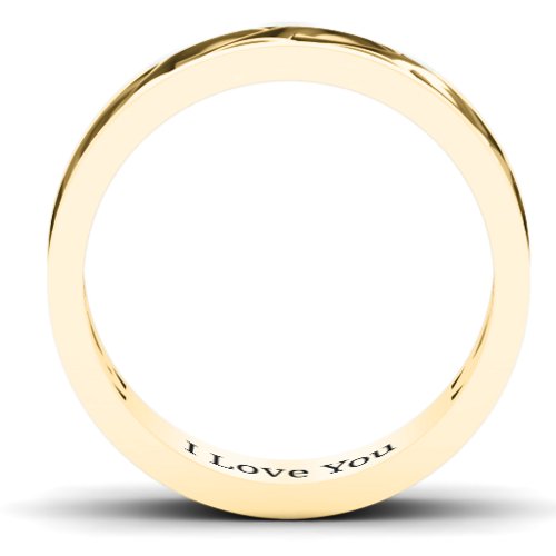 Women's Diadem Infinity Ring – 14K Yellow Gold