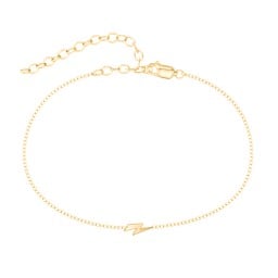 Lightning Bolt Anklet