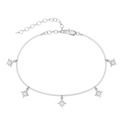 Starburst Charm Anklet
