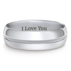 Men's Titus Grooved Ring