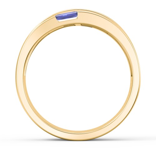 Men's Double Baguette Ring