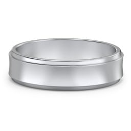 Men's Menelaus Bevelled Concave Ring