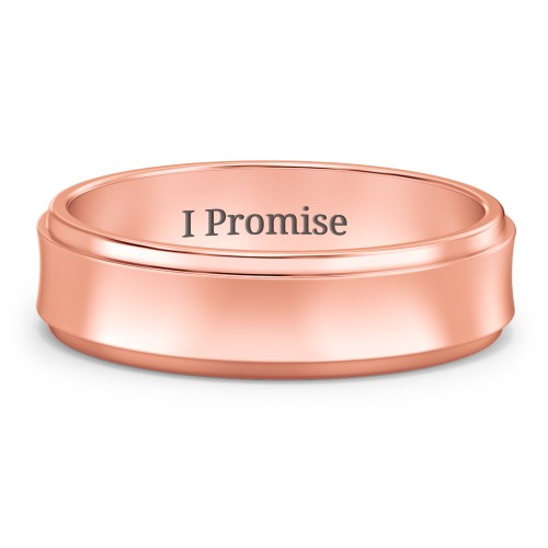 Men's Menelaus Bevelled Concave Ring