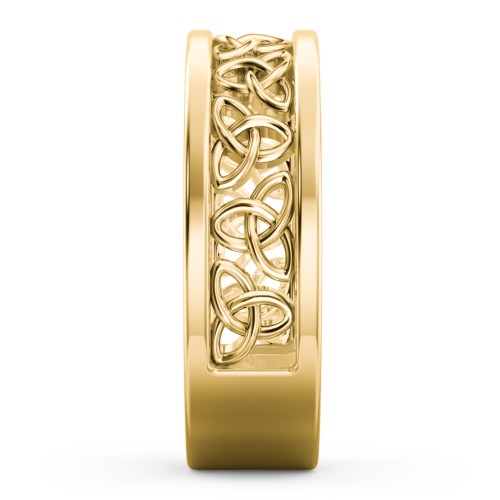 Men's Celtic Wreath Ring