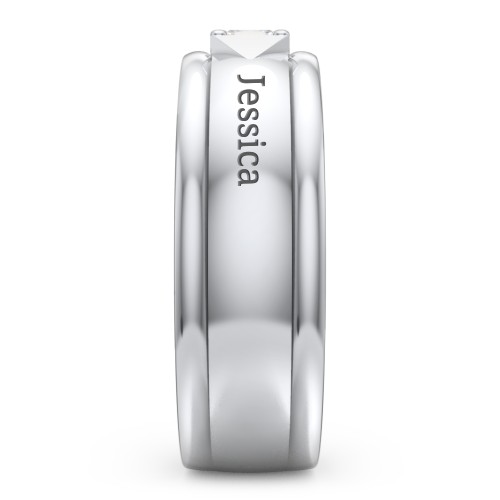 Men's Timeless Two Stone Ring