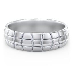 Men's Tortoise Shell Wide Band Ring