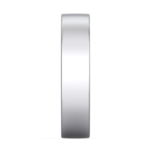 Men's Classic Flat Wedding Band - 5mm Width