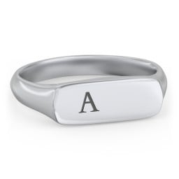 Men’s Bar Signet Fraternity Ring