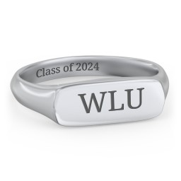 Men’s Bar Signet Ring