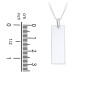 Men's Engravable Long Tag Fraternity Necklace