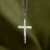 Men's Classic Engravable Cross Necklace – Sterling Silver