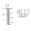 Men's Gothic Initial Pendant Necklace - W – Sterling Silver
