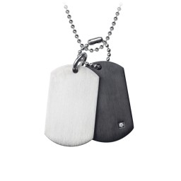 Perfect Balance Dog Tag Necklace