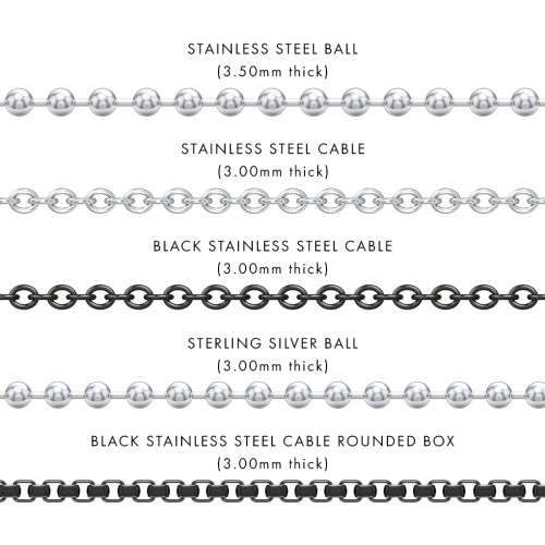 Men’s Beveled Silver Cross Pendant with Birthstone