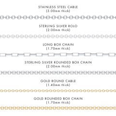 Men’s Engravable 4-Stone Pendant