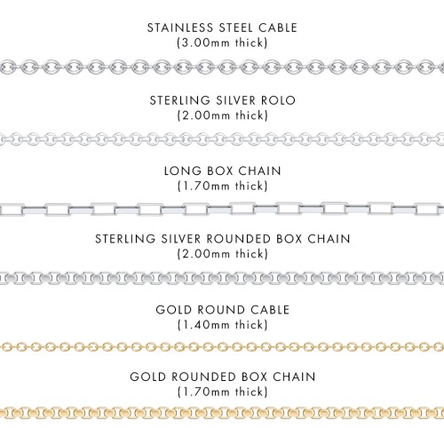 Men’s Engravable “Dad” Pendant