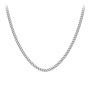 Men's 20" Cuban Chain Necklace in Stainless Steel - 5mm