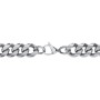 Men's 22" Cuban Chain Necklace in Stainless Steel - 8mm