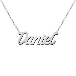 Personalized Name Necklace in 925 Sterling Silver