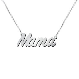 Personalized Name Necklace in 925 Sterling Silver