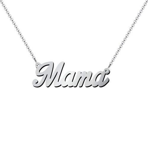 Personalized Name Necklace – Sterling Silver