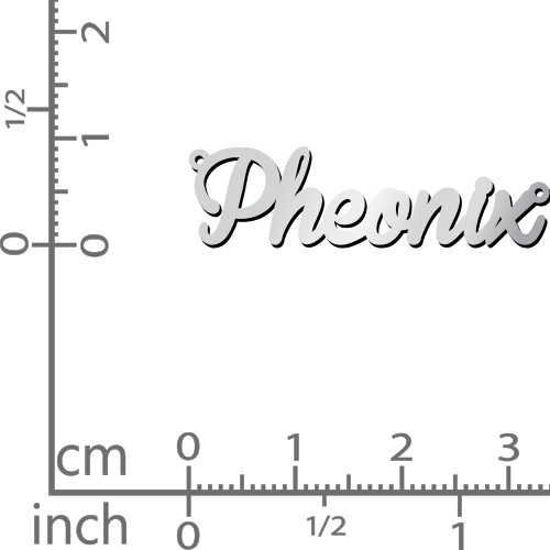 Personalized Name Necklace – Sterling Silver