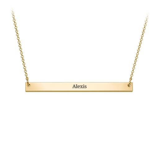 Classic Name Bar Pendant