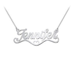 Stylized Name Necklace