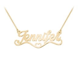 Stylized Name Necklace