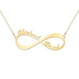Infinite Love Name Necklace