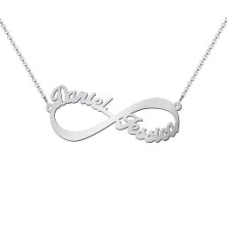 Infinite Love Name Necklace