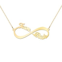Infinite Love Name Necklace