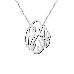 Infinity Monogram Necklace