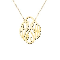 Infinity Monogram Necklace