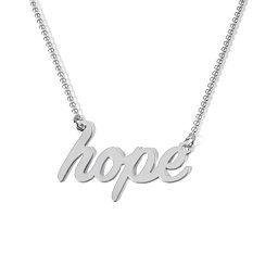 Have Hope Necklace in 925 Sterling Silver