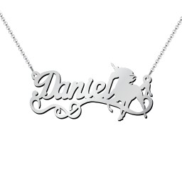 Unicorn Name Necklace