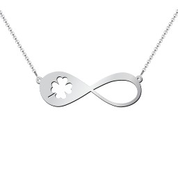 Lucky Me Infinity Name Necklace